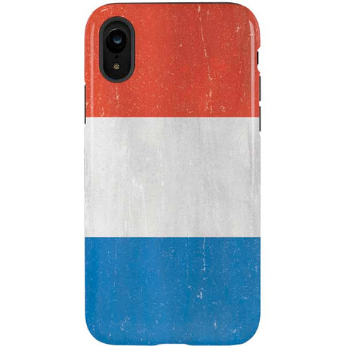 Netherlands Flag Distressed iPhone XR Pro Case